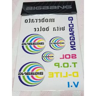 ビッグバン(BIGBANG)の【レア】ビックバン ﾀﾄｩｰｼｰﾙ(アイドルグッズ)