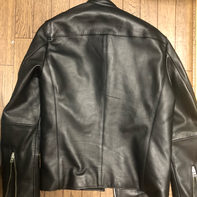 Lidnm レザーシングルライダース メンズのジャケット/アウター(ライダースジャケット)の商品写真