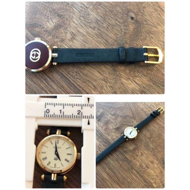GUCCI - GUCCI グッチ シェリーライン 腕時計 ボルドー GUCCI - GUCCI グッチ シェリーライン 腕時計 ボルドー