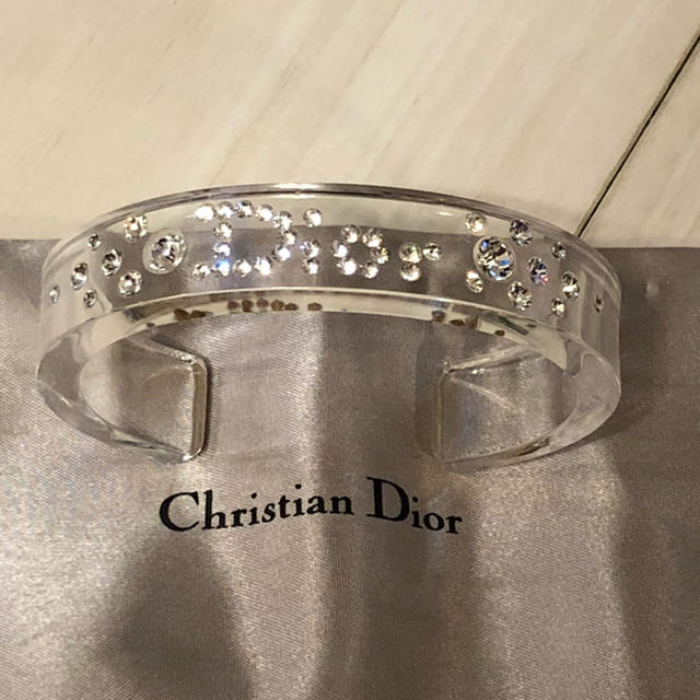 Christian Dior - 【Dior】クリア バングルの通販 by na4nashi's shop