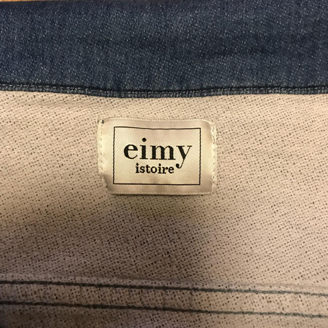 eimy istoire(エイミーイストワール)のeimy istoireのデニムジャケット レディースのジャケット/アウター(Gジャン/デニムジャケット)の商品写真