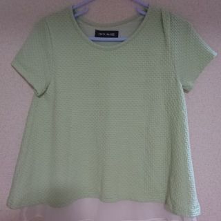 セシルマクビー(CECIL McBEE)のCECIL McBEE  トップス(カットソー(半袖/袖なし))