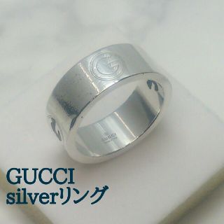 グッチ(Gucci)の■GUCCI Ｇロゴ SILVER ９２５ メンズリング■(リング(指輪))