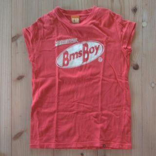 ビームスボーイ(BEAMS BOY)のBEAMS BOY　カットソー（Tシャツ）赤(Tシャツ(半袖/袖なし))