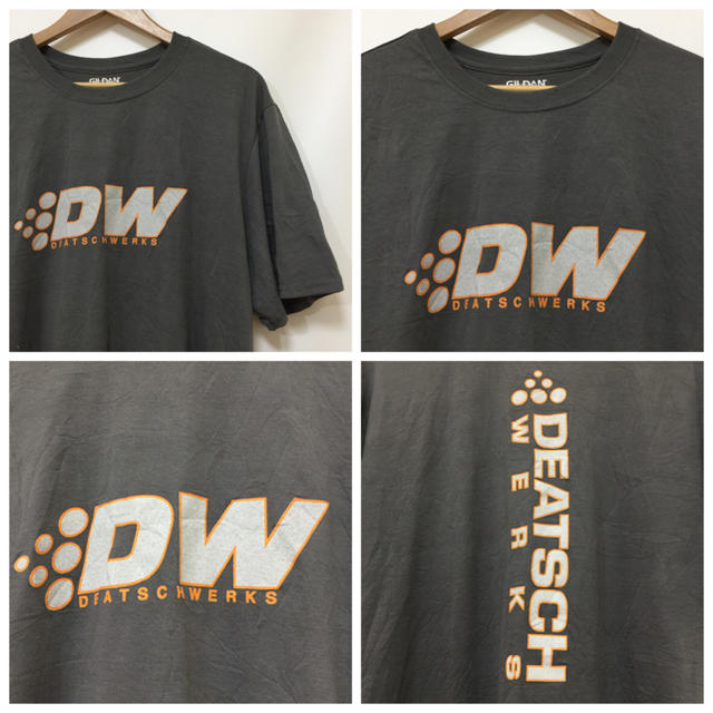 GILDAN(ギルタン)のDEATSCHWERKSデッチワークス ギルダン グレーXL アメカジ US古着 メンズのトップス(Tシャツ/カットソー(半袖/袖なし))の商品写真