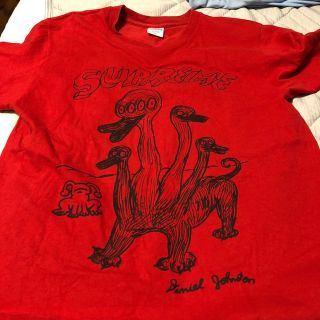 シュプリーム(Supreme)のSupreme Daniel Johnston Tee 赤(その他)