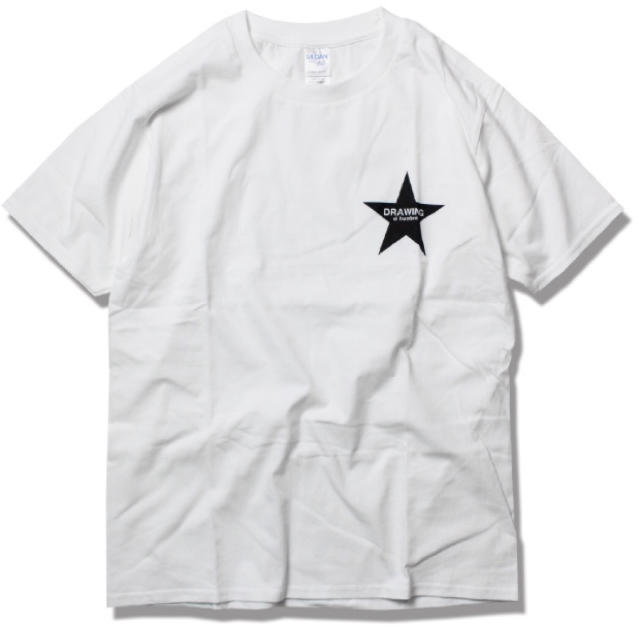 STANDARD CALIFORNIA(スタンダードカリフォルニア)のDrawing STAR Tシャツ スター キムタク着 スタカリ S メンズのトップス(Tシャツ/カットソー(半袖/袖なし))の商品写真