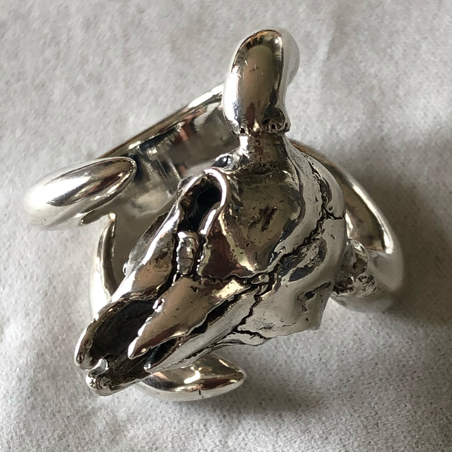HYSTERIC GLAMOUR - Le Tabou×HYSTERIC/BULL HORNリングの通販 HYSTERIC GLAMOUR - Le Tabou×HYSTERIC/BULL HORNリングの通販