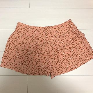 ジーユー(GU)のGU  ドット ショートパンツ コーラル(ショートパンツ)