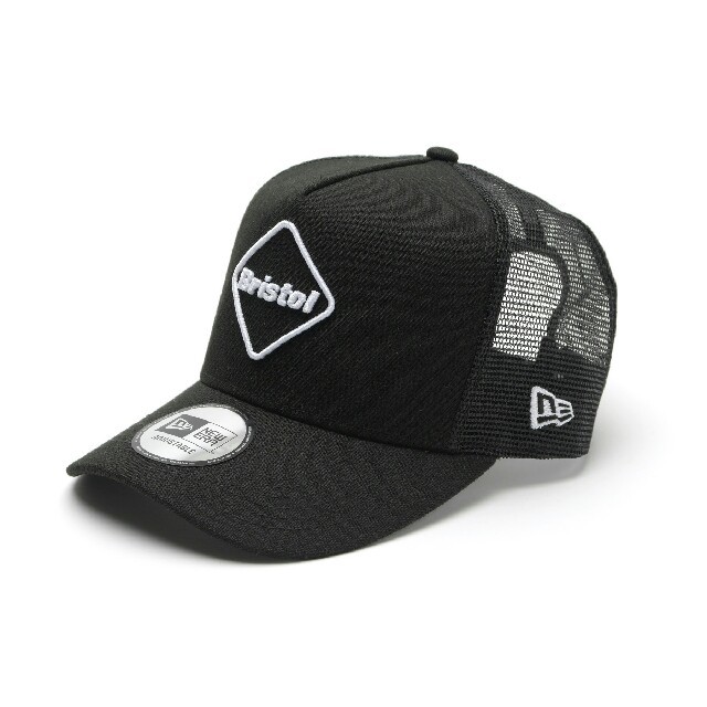 FCRB  NEW ERA EMBLEM MESH CAP　BLACK