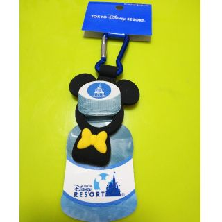 ディズニー(Disney)のTDR ディズニーリゾート ミッキー ボトルフック キーチェーン 新品タグ付き(キャラクターグッズ)