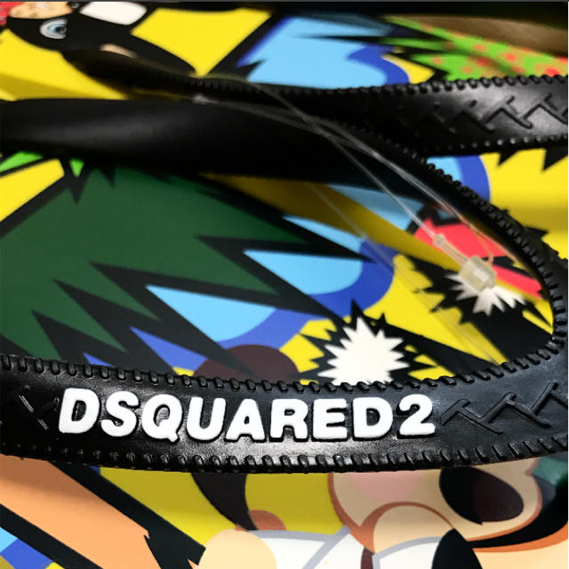 DSQUARED2(ディースクエアード)のラスト１点！本日激安✨新品未使用！確実本物！DSQUARED2✨ビーチサンダル メンズの靴/シューズ(サンダル)の商品写真