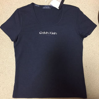 カルバンクライン(Calvin Klein)の新品 タグ付き カルバン クライン ジーンズ ロゴ Tシャツ  ブラック 黒(その他)