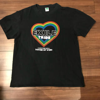 エグザイル トライブ(EXILE TRIBE)のEXILE TRIBE LIVE TOUR 2012 ツアーTシャツ L 黒(ミュージシャン)
