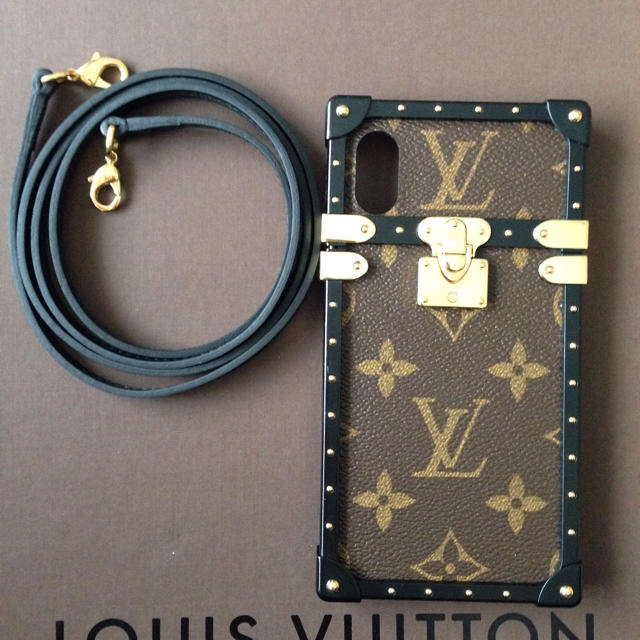 LOUIS VUITTON(ルイヴィトン)のルイ ヴィトン アイトランク iphoneX iPhoneケース 超美品 本物 スマホ/家電/カメラのスマホアクセサリー(iPhoneケース)の商品写真