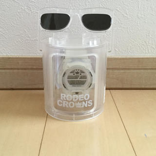 ロデオクラウンズ(RODEO CROWNS)のロデオクラウンズ クリア 時計 未使用 送料無料(腕時計)