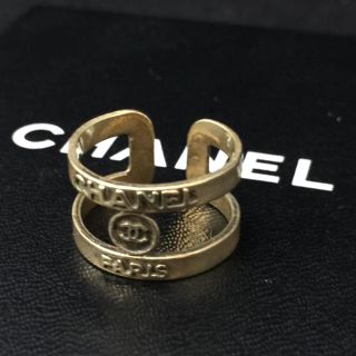 シャネル(CHANEL)のCHANEL シャネル ゴールド色 GPリング ココマーク 13号(リング(指輪))