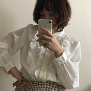 ロキエ(Lochie)のvintage blouse ♥(シャツ/ブラウス(長袖/七分))