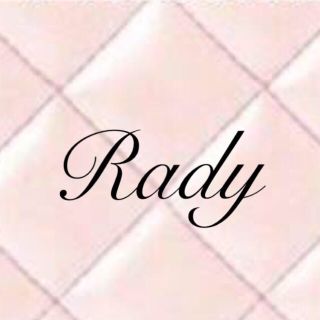 レディー(Rady)のrady クリスタルフレームショートセットアップ(ルームウェア)