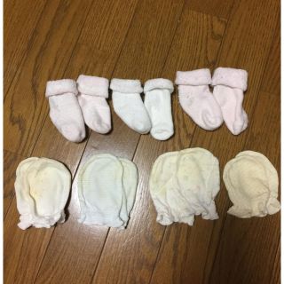 ベルメゾン(ベルメゾン)の新生児～baby用✨靴下✨ミトン✨まとめてお安く(靴下/タイツ)