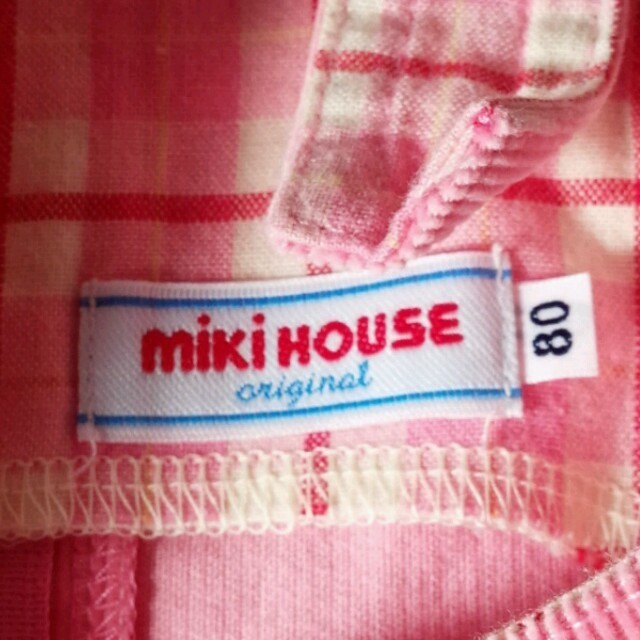 mikihouse(ミキハウス)のミキハウス　ジャンパースカート キッズ/ベビー/マタニティのキッズ服女の子用(90cm~)(その他)の商品写真