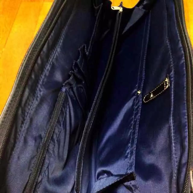 ビジネスカバン ダークネイビー メンズのバッグ(ビジネスバッグ)の商品写真