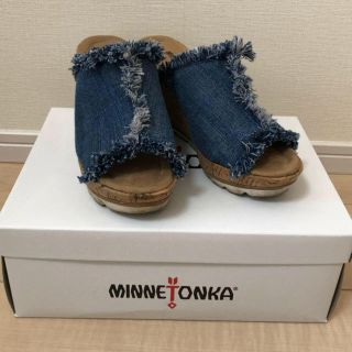 MINNETONKA ミネトンカ　デニムサンダル