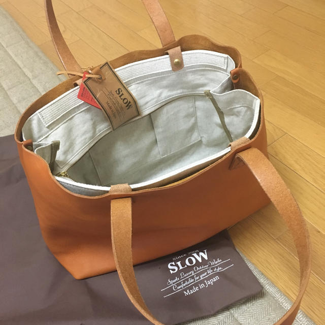 レディースSLOW   本革トートバック