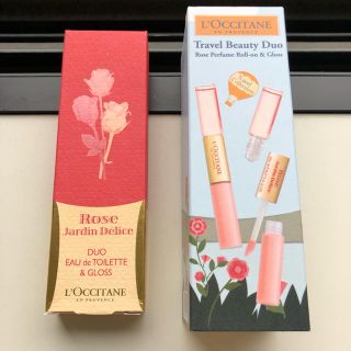 ロクシタン(L'OCCITANE)のローズパフューム ロールオン＆グロス(ちぃさちゃん様専用)(その他)