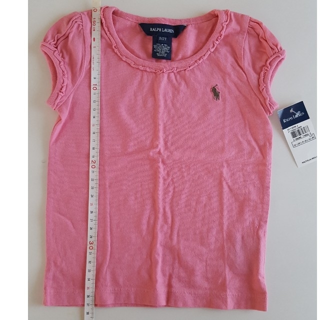 Ralph Lauren(ラルフローレン)のRALPH LAUREN　Tシャツ 2/2T(95) キッズ/ベビー/マタニティのキッズ服女の子用(90cm~)(Tシャツ/カットソー)の商品写真
