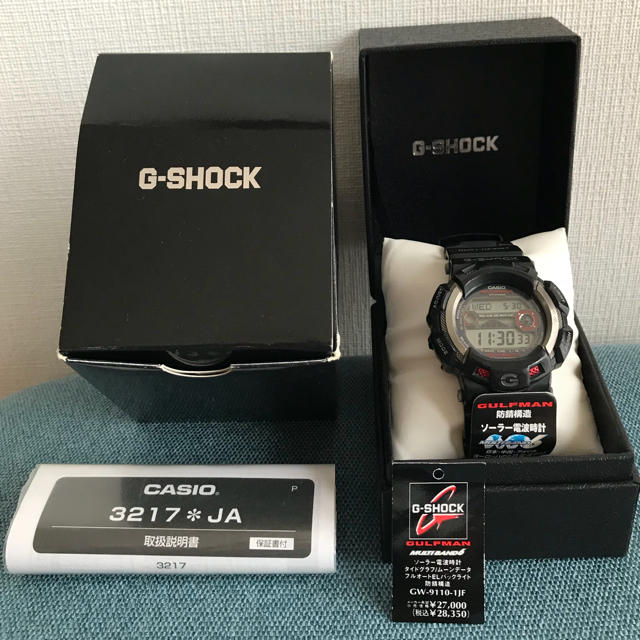 G-SHOCK(ジーショック)の★ G-SHOCK ボーナスセール ★ 中古 GULFMAN ソーラー電波  メンズの時計(腕時計(デジタル))の商品写真