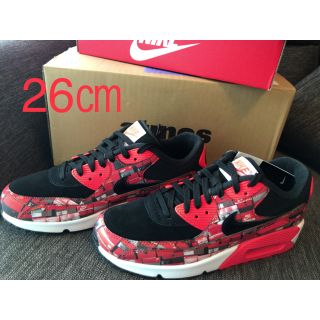 ナイキ(NIKE)のNIKE AIR MAX 90 PRNT   26㎝(スニーカー)