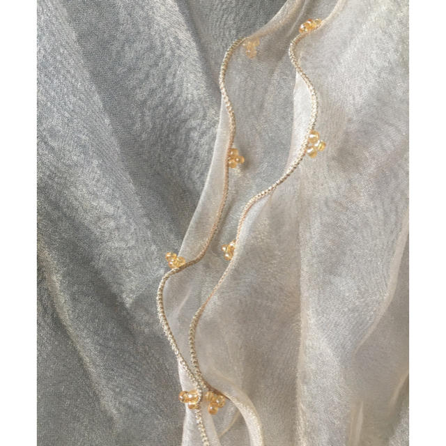 パーティーストール オーガンジー レディースのフォーマル/ドレス(その他)の商品写真