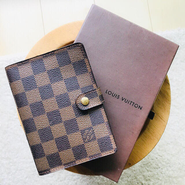 LOUIS VUITTON - ルイヴィトン ダミエ 手帳カバーの通販 by hi 's shop｜ルイヴィトンならラクマ