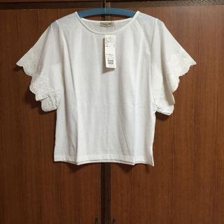 サマンサモスモス(SM2)の新品SM2レース袖Tシャツ(Tシャツ(半袖/袖なし))