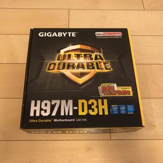 GIGABYTE H97M-D3H mATX マザーボード(PCパーツ)