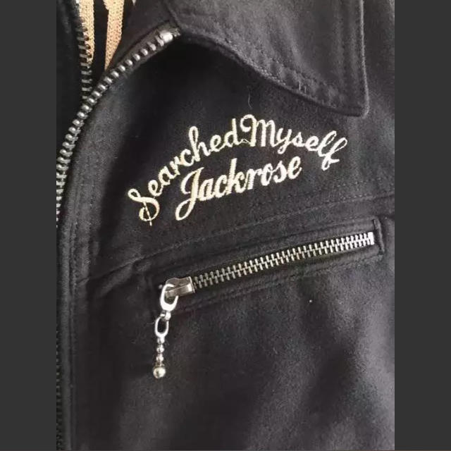 JACKROSE(ジャックローズ)の売約済　JACKROSE ジャケット ブラック 綿 メンズのジャケット/アウター(その他)の商品写真