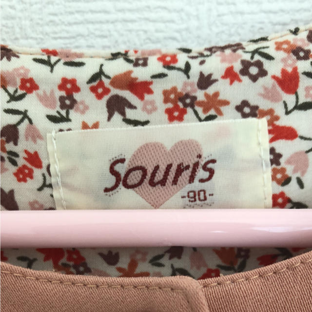 Souris(スーリー)のスーリー ワンピース 90 キッズ/ベビー/マタニティのキッズ服女の子用(90cm~)(ワンピース)の商品写真