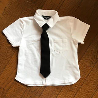 コムサイズム(COMME CA ISM)のコムサ イズム フォーマル 半袖 シャツ 90㎝(ドレス/フォーマル)
