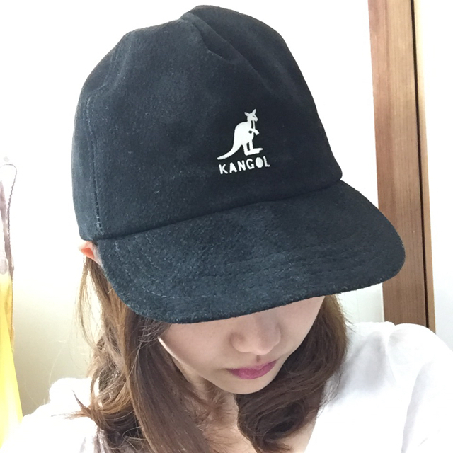 KANGOL(カンゴール)のいおりん様 専用！KANGOL キャップ 黒 レディースの帽子(キャップ)の商品写真