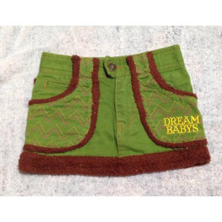 ドリームベイビーズ(DREAMBABYS)のベビードール★ドリベビ★ボアスカート★95ｃｍ刺繍(スカート)