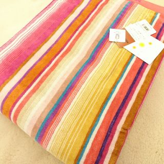 ミッソーニ(MISSONI)の限界値下げ！ ミッソーニ 昭和西川 今治製 タオルケット ピンク(毛布)