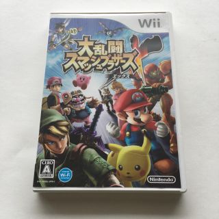 ウィー(Wii)のWii 大乱闘スマッシュブラザーズ 　(家庭用ゲームソフト)