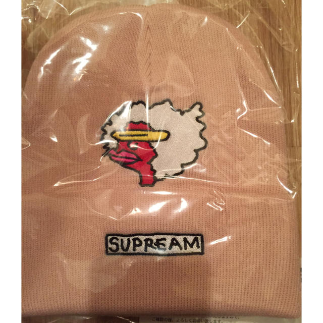 Supreme(シュプリーム)のSupreme Gonz Ramm Beanie pink メンズの帽子(ニット帽/ビーニー)の商品写真
