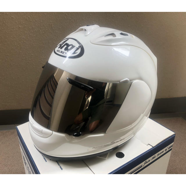 Arai RX-7 RR5 L グラスホワイト