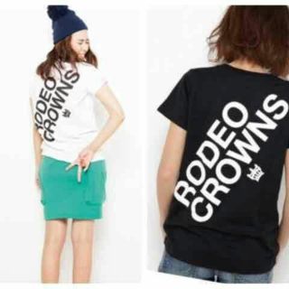 ロデオクラウンズワイドボウル(RODEO CROWNS WIDE BOWL)の新品*RODEO CROWNS*RCWB*クラウンズロゴTシャツ(Tシャツ(半袖/袖なし))