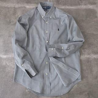 ラルフローレン(Ralph Lauren)のラルフローレン　ヘリンボーンコットン◎ボタンダウンシャツ(シャツ)