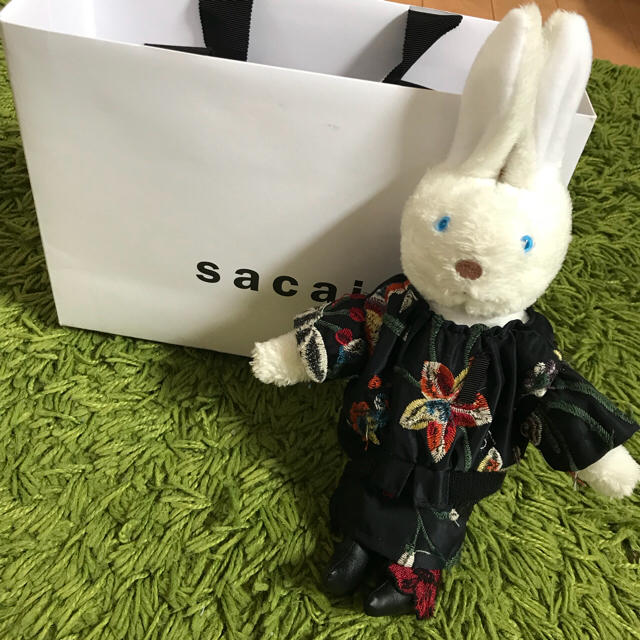 sacai(サカイ)の最終値下げsacaiサカイ★ぬいぐるみチャーム レディースのファッション小物(キーホルダー)の商品写真