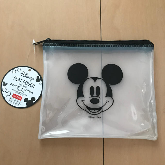 Disney ダイソー ミッキーポーチの通販 By Shop ディズニーならラクマ