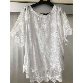 イザベルマラン(Isabel Marant)のイザベルマラン レースブラウス(シャツ/ブラウス(半袖/袖なし))